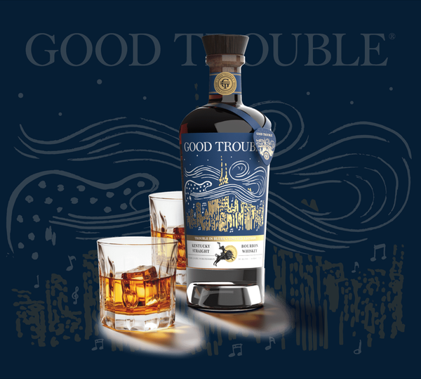 TROUBLE IN BLUES BOTTLE